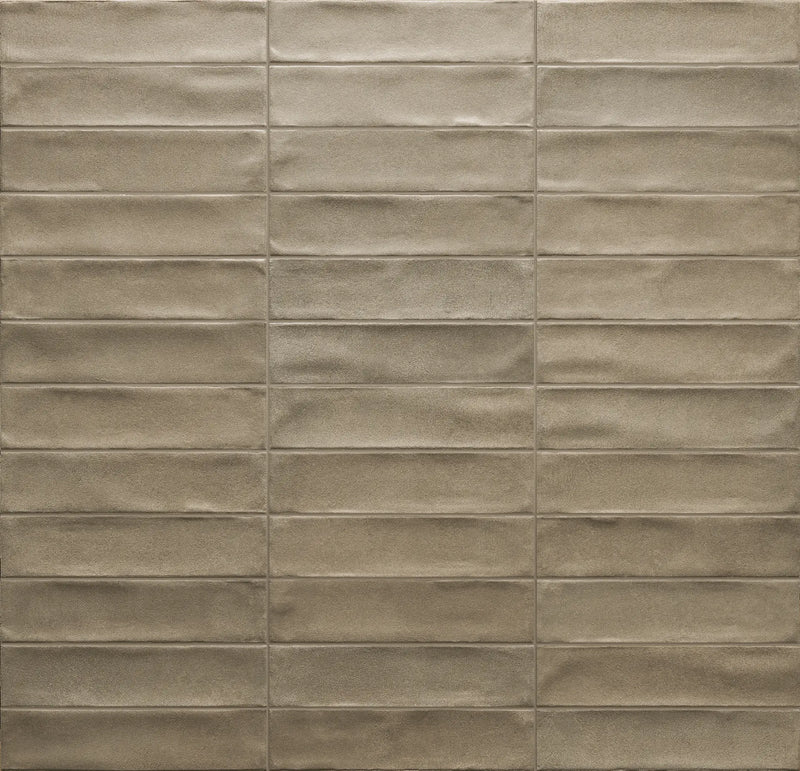 CRUDA BRICK BEIGE PORCELAIN TILE 2X8 R10B (4.8X20CM)